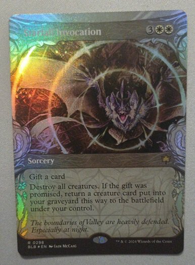 MTG  Starfall Invocation - FOIL - (english) - Bloomburrow +