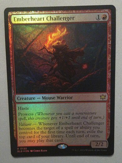 MTG Emberheart Challenger - FOIL - (english) - Bloomburrow