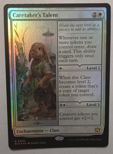 MTG Caretakers Talent - FOIL - (english) - Bloomburrow