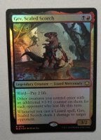 MTG Gev, Scaled Scorch - FOIL (english) - Bloomburrow