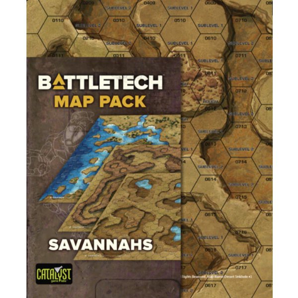 BattleTech Map Pack Savannahs