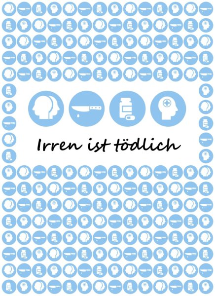 Irren ist t&ouml;dlich &ndash; Krimi-Dinner Spiel f&uuml;r 4 Personen (deutsch)