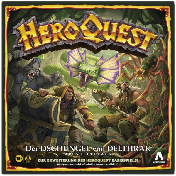 HeroQuest Der Dschungel von Delthrak Abenteuerpack (deutsch)