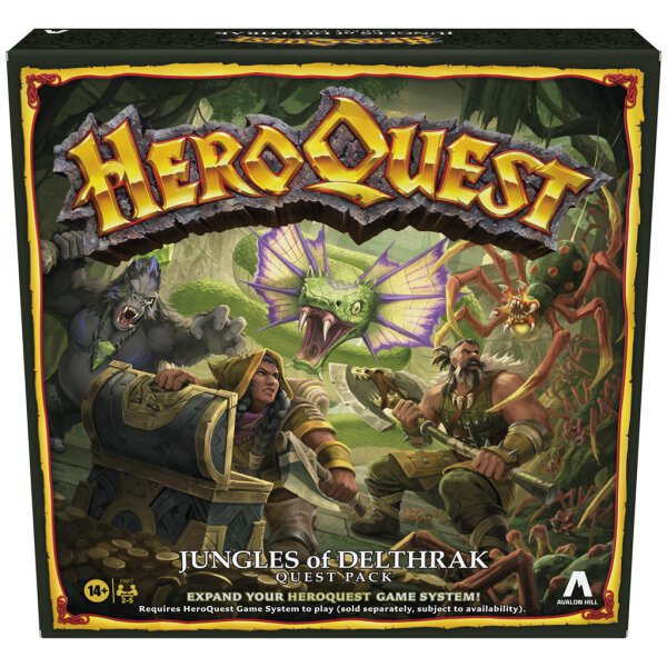 HeroQuest Jungles of Delthrak Quest Pack (english)