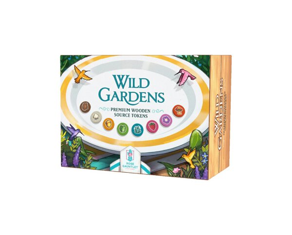 Wild Gardens Premium Wooden Source Token Pack (english)