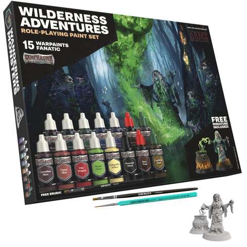 Army Painter - GameMaster: Wilderness Adventures Role-playing Paint Set