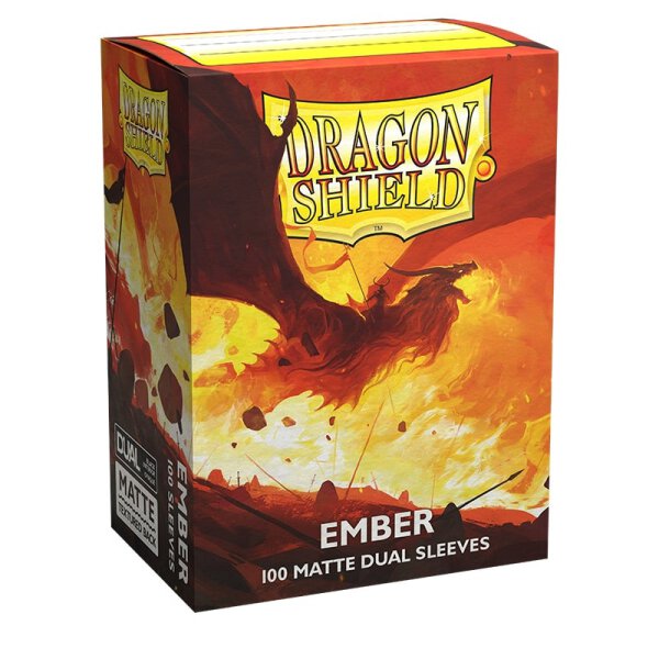 Dragon Shield: Matte &ndash; Dual Ember (100)