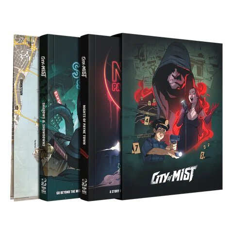 City of mist RPG the Into the Mist Set