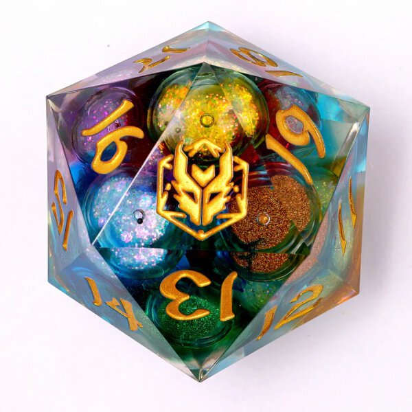 Sharp Edge Liquid Core 55mm Chonk D20 Chaos Orb